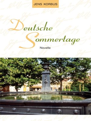 cover image of Deutsche Sommertage